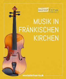 Grafik Musik in Fränkischen Kirchen 2023